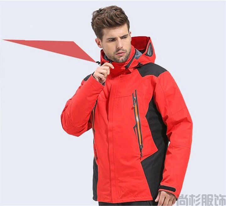 1308棉內(nèi)膽男士沖鋒衣,兩件套沖鋒衣(圖4) 1308棉內(nèi)膽男士沖鋒衣,兩件套沖鋒衣(圖4)