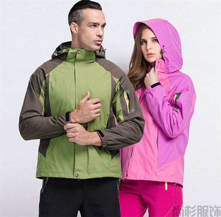 長(zhǎng)絨內(nèi)膽沖鋒衣--男士灰色(圖6) 長(zhǎng)絨內(nèi)膽沖鋒衣--男士灰色(圖6)